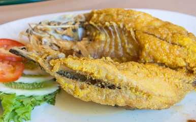 Fried snapper