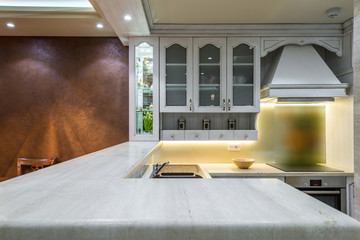 Luxury kitchen interior