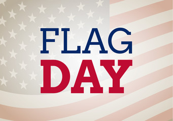 Flag day background usa