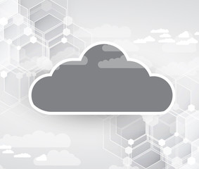 Integration technology with nature, sky. Best ideas for Business