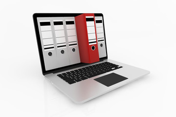 Database storage concept.