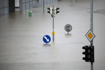 Floods in Prague, Czech Republic, June 2013