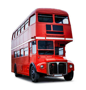Fototapeta Alter Londoner Bus
