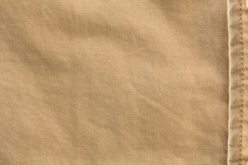 Fototapeta premium brown fabric texture background, material of textile industrial