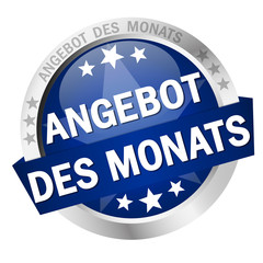 Button with banner Angebot des Monats