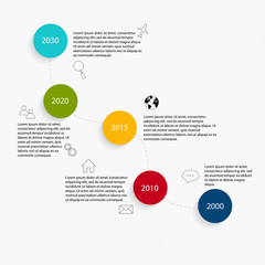 Business data market elements dot bar pie charts diagrams and gr