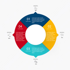Business data market elements dot bar pie charts diagrams and gr