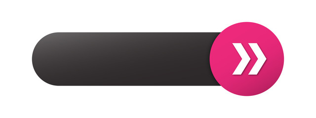 BLANK VECTOR BLACK & PINK WEB BUTTON