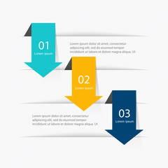 Vector colorful info graphics for your business presentations.