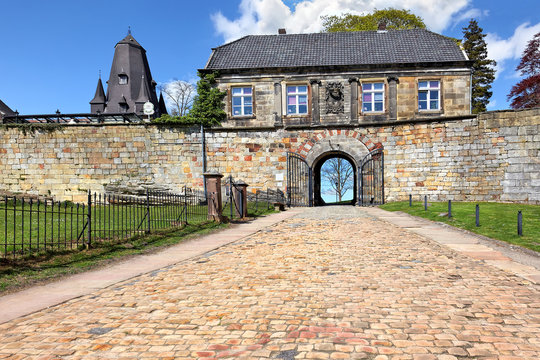 Eingangsportal der Burg Bentheim 