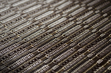 Plastic mat background