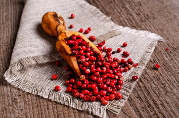 Red peppercorns