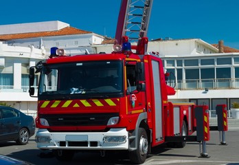 Obraz premium Sapeurs pompiers.