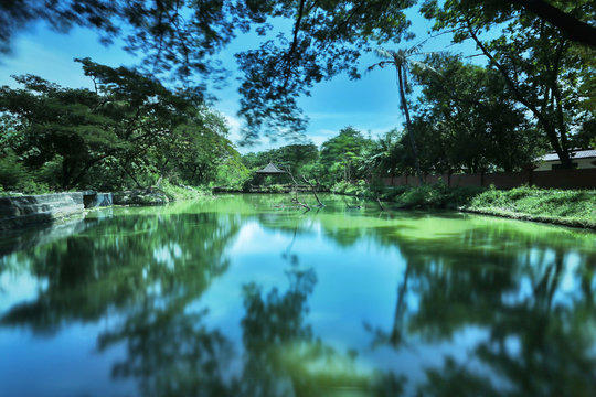 Old Garden At Astana Kesepuhan, Cirebon