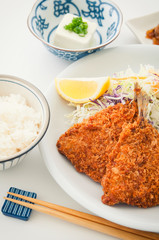 アジフライ定食