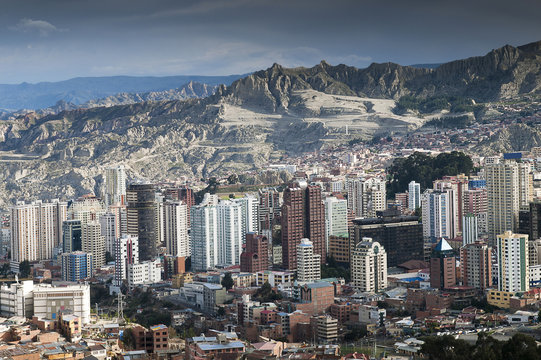 Bolivia, La paz, the capital city