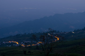 this peaks is known as name "Phu Tub Berk"