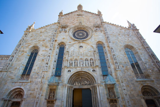 Como Cathedral On Lake Como