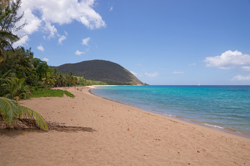 Plage de la Grande Anse in Deshaies, Guadeloupe