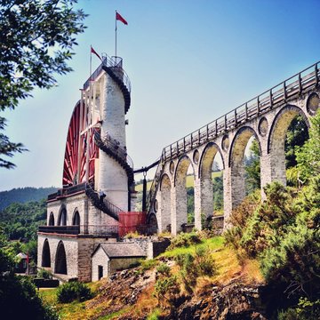 Isle of Man, Laxey, Laxey Wheel