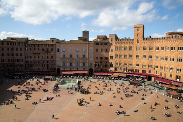 Piazza del Campo in Siena