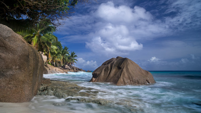 Seychelles, Morning at Anse Patate