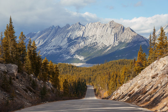 Canada, Alberta, Straight Road