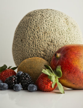 Studio shot of fruits variation