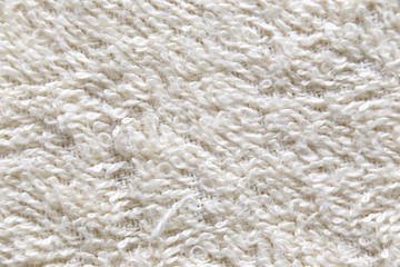 old cloth pattern on a white background.