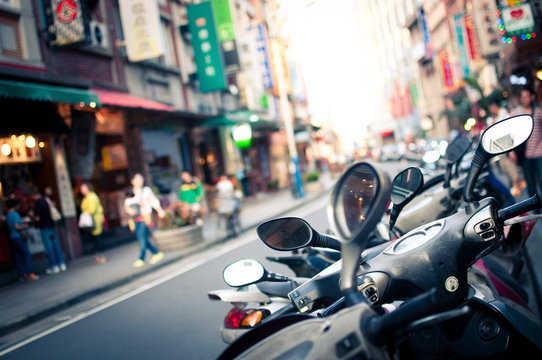 Taiwan, Taipei, Street view