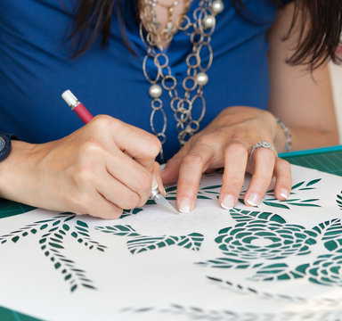 Creations of paper cut