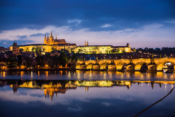 Prague Castle and Charles Bridge
