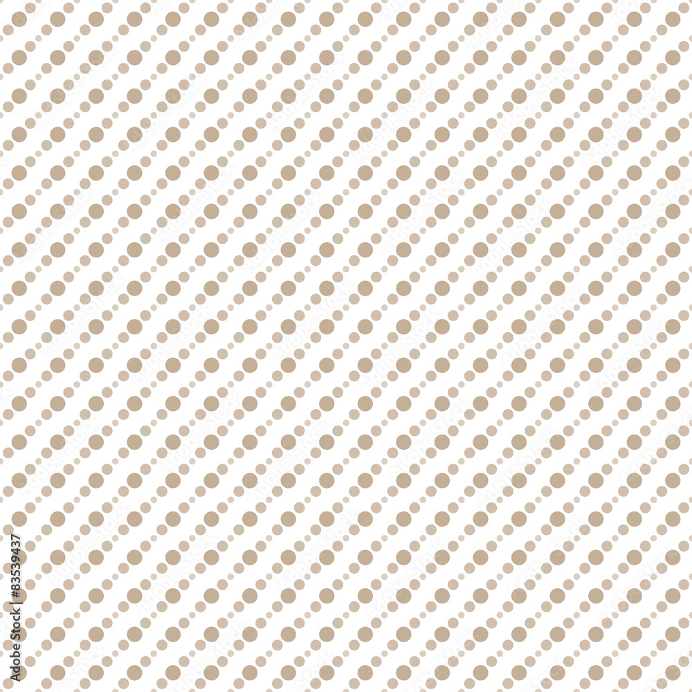 Poster Modern seamless geometric pattern dots in line. Repeating