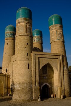 Uzbekistan, Bukhara, Char Minar Mosque 