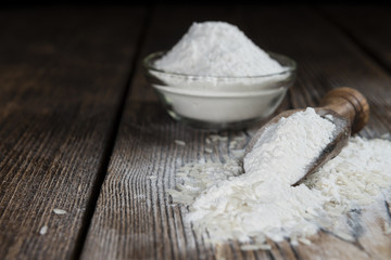 Fototapeta na wymiar White Rice Flour