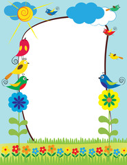 Fototapeta premium Kids frame