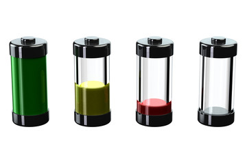 Concept - battery charge