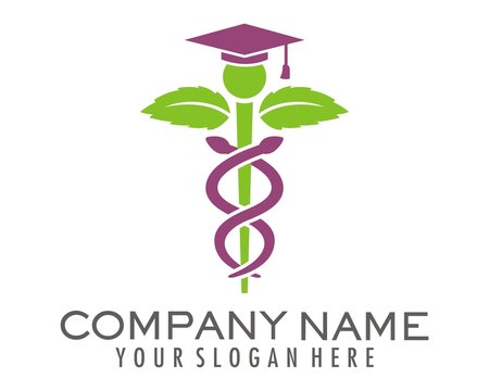 health medical gown purple symbol logo image vector