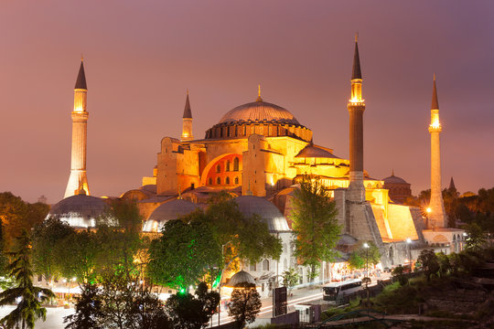 St. Sophia (Hagia Sophia) museum in Istanbul