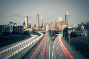 Fototapeta na wymiar Atlanta skyline