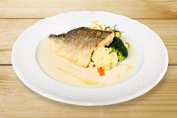 Baked, barbecue, bass.