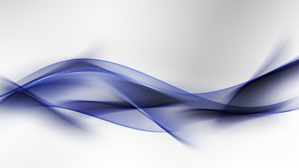 Naklejka premium Blue Waves