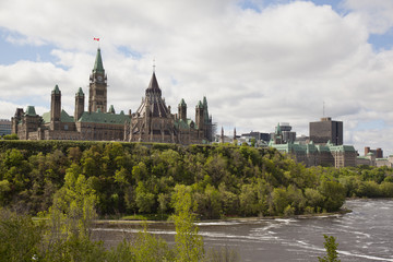 Obraz na płótnie Canvas Parliament Hill Ottawa canada