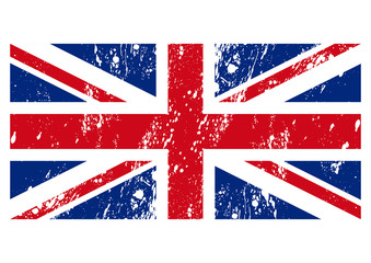 Vector illustration of the flag of Great Britain