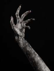 black hand of death, walking dead, zombie theme,  zombie hands