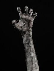 black hand of death, walking dead, zombie theme,  zombie hands