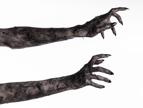 black hand of death, walking dead, zombie theme,  zombie hands