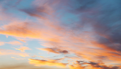 Beautiful view of cloudy sky