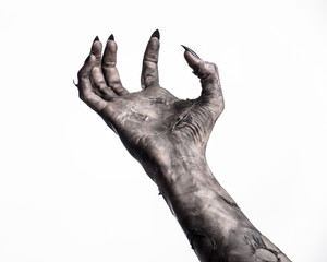black hand of death, walking dead, zombie theme,  zombie hands