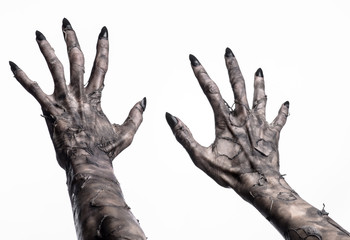 black hand of death, walking dead, zombie theme,  zombie hands